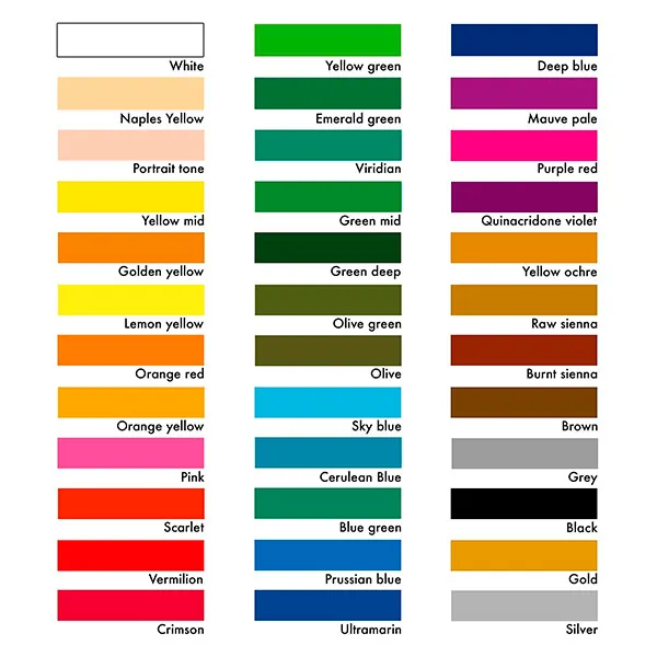 Set de 36 Óleos Pastel Sonnet - Imagen 2
