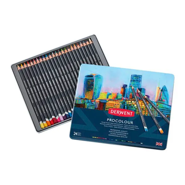 Set de 24 Lápices Procolour Derwent