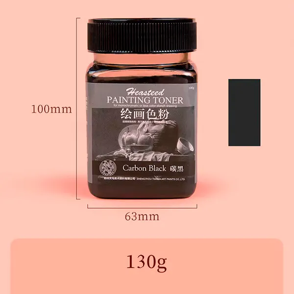Grafito en Polvo Heasteed Negro Carbón 130 gr - Imagen 2