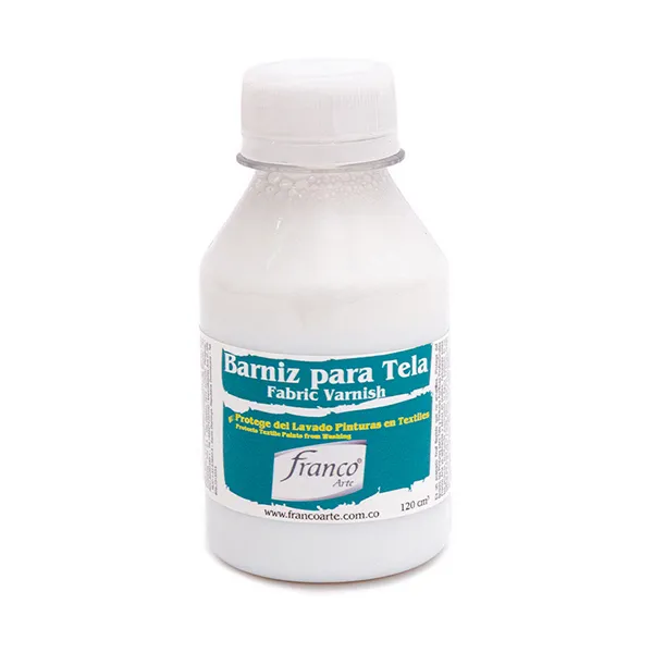 Barniz p/Tela Franco 120 ml.