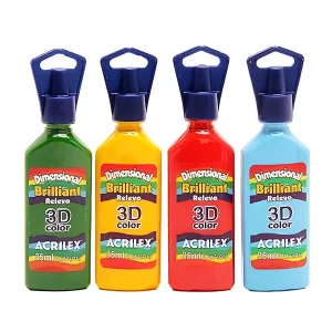 Pintura Dimensional 3D Brilliant 35 ml Acrilex