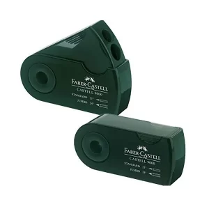 Tajador Doble Verde Faber Castell 9000