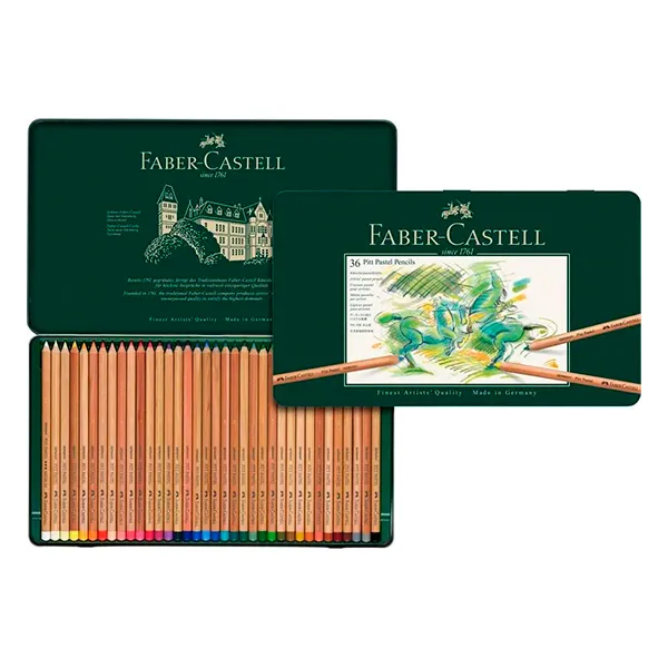 Set de 36 Pitt Pastel Pencils Faber-Castell - Imagen 2