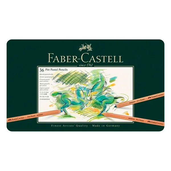 Set de 36 Pitt Pastel Pencils Faber-Castell