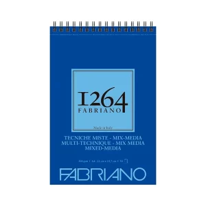 Bloc Fabriano 1264 p/Técnica Mixta A4 300 gsm 30h