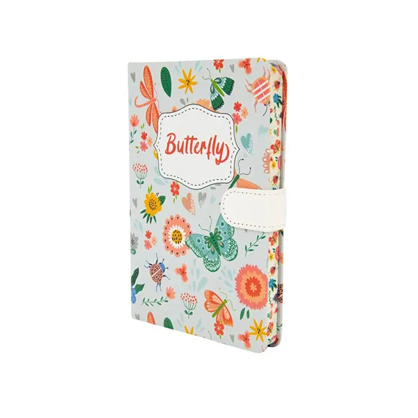 Diario Libreta c/Broche A5 Butterfly - Imagen 5