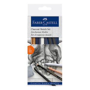 Set Charcoal Sketch Carbón 7 piezas