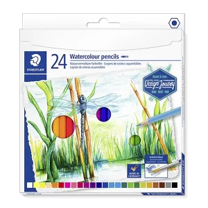 Lapices De Color Acuarelables Staedtler / 24 unidades Caja Cartón
