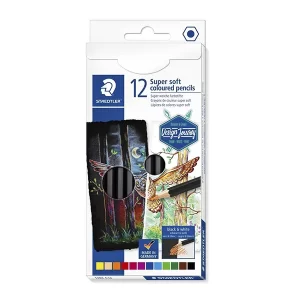 Lapices De Color Super Soft Staedtler / 12 unidades Caja Cartón