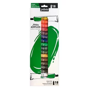 Acrílicos Pebeo 12 ml. Set x18