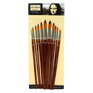 Set de Pinceles Redondos B-Corona x13
