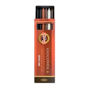 Set Minas Artístico Grafito 5.6 mm Gioconda