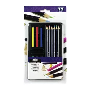 Set de Lápices y Tizas de Color Royal & Langnickel Essentials (13 piezas)