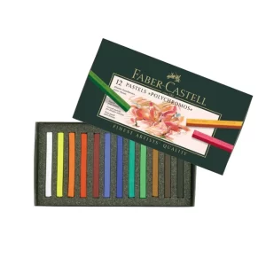 Set de 12 Pasteles Duros Faber Castell Polychromos