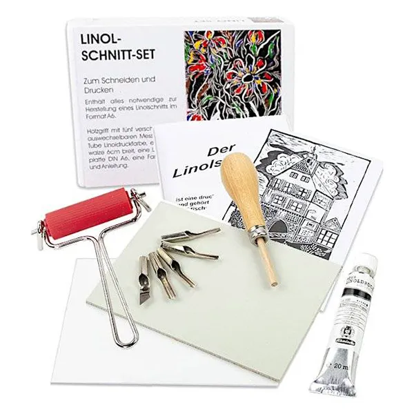 Set Linóleo – Caja PVC ABIG (Made in Germany) - Imagen 2