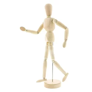 Monigote Humano de Madera