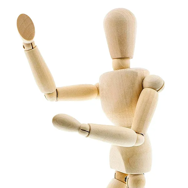 Monigote Humano de Madera - Imagen 3