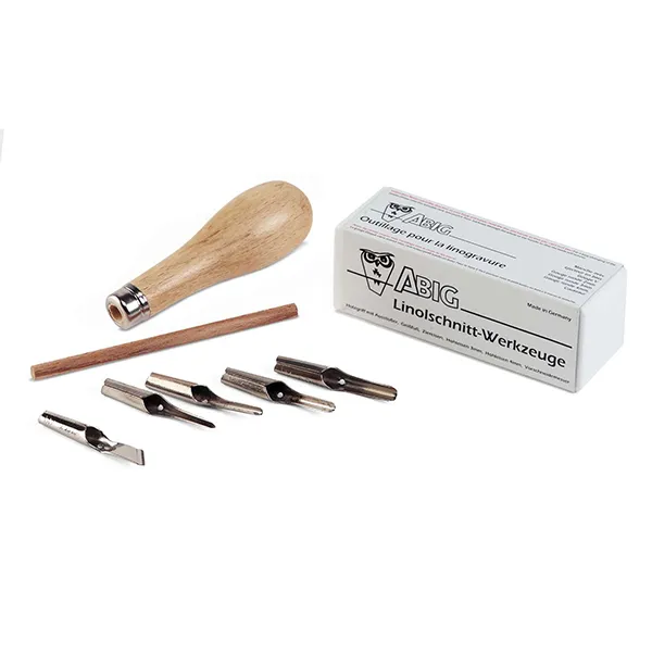 Set de Gubias p/ Linóleo x5 ABIG