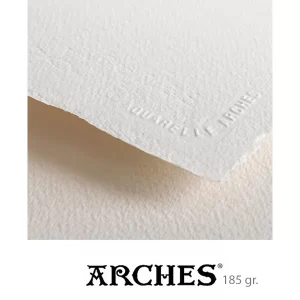 Papel para Acuarela Arches Grano Grueso 185 gr. 56x76cm