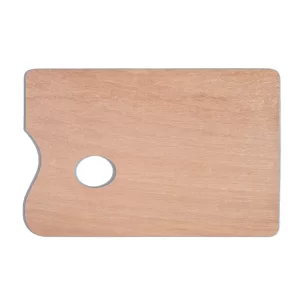 Paleta de Madera Rectangular Etherna 30×40 cm