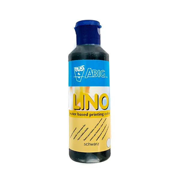 Tinta al Agua p/ Grabado Abig Lino 80 ml Negro