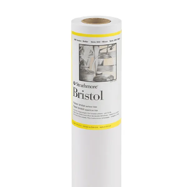 Rollo Papel Strathmore 300 – 106.6 cm. x 9 mts. 270 gr – Bristol
