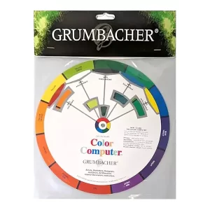 Círculo Cromático Grumbacher Color Computer 24 cm