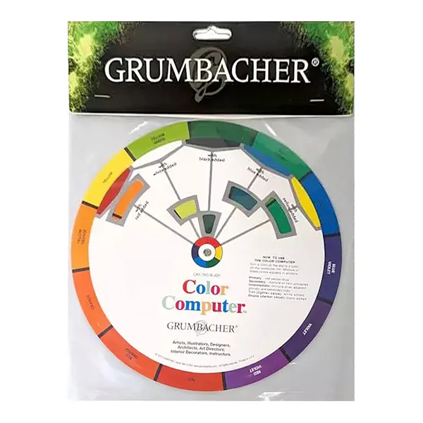 Círculo Cromático Grumbacher Color Computer 24 cm