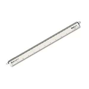 Escalímetro Profesional Pickett Aluminio 12´ 30.48 cm.