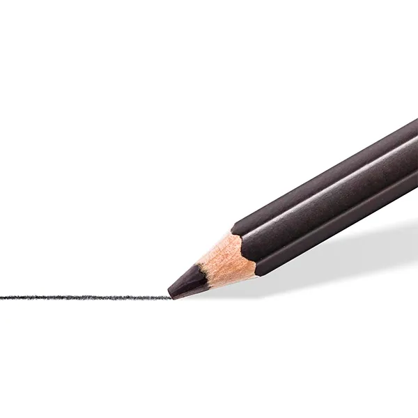 Lápices Staedtler Lumograph Black Set x6 - Imagen 2