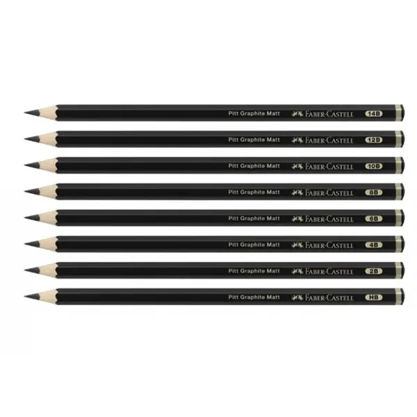 Lápiz Grafito Pitt Matt Faber Castell