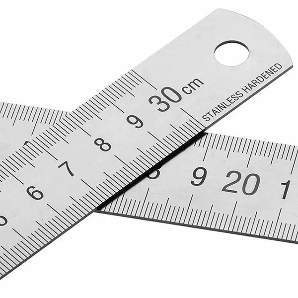 Reglas de Metal 30cm, 60cm, 1mt.
