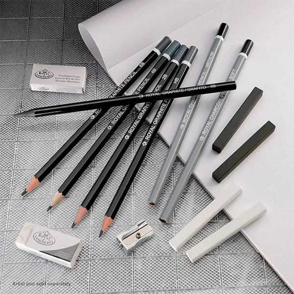 Set Royal & Langnickel Essentials p/Bosquejos (15 piezas) - Imagen 3