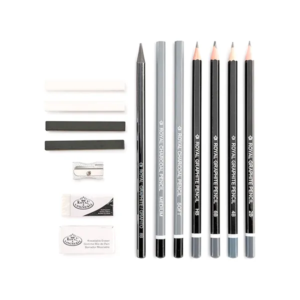 Set Royal & Langnickel Essentials p/Bosquejos (15 piezas)