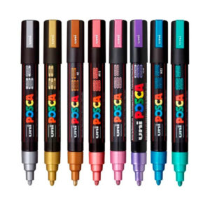 Marcadores Posca 5M Metálicos