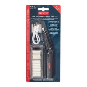 Borrador Eléctrico Recargable Derwent