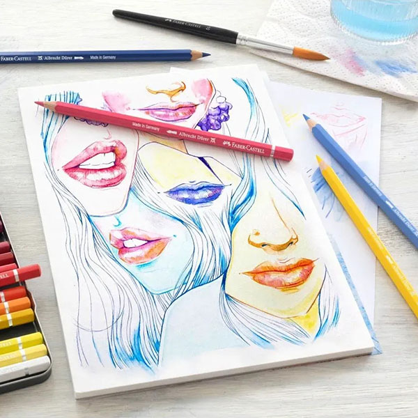 Lápiz de Color Acuarelable Albrecht Durer Faber-Castell - Imagen 2