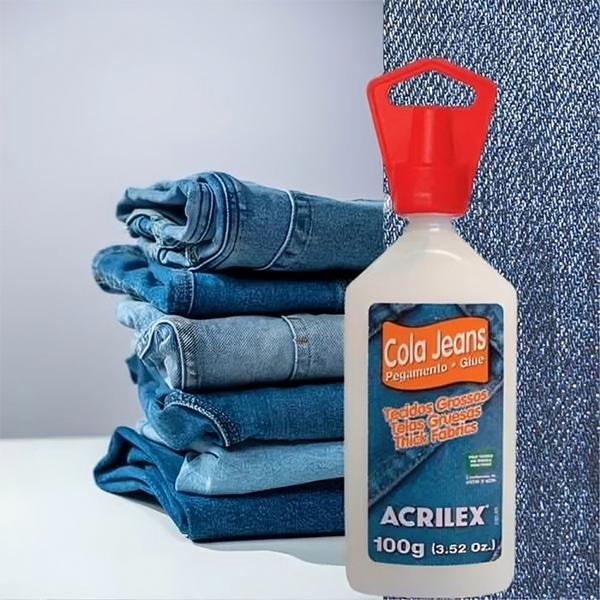 Cola Jeans Incoloro Acrilex 100 g - Imagen 2