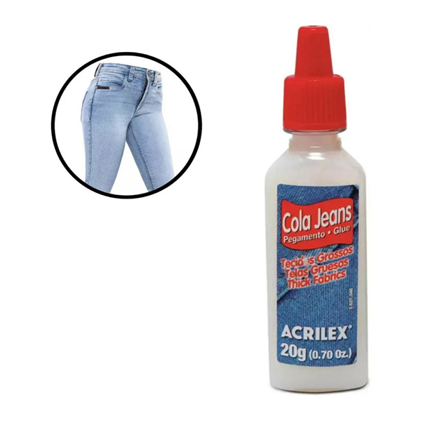 Cola Jeans Incoloro Acrilex 20 g - Imagen 2