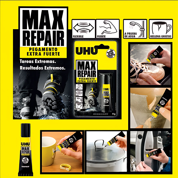 Pegamento Extra Fuerte UHU Max Repair 8 g - Imagen 3