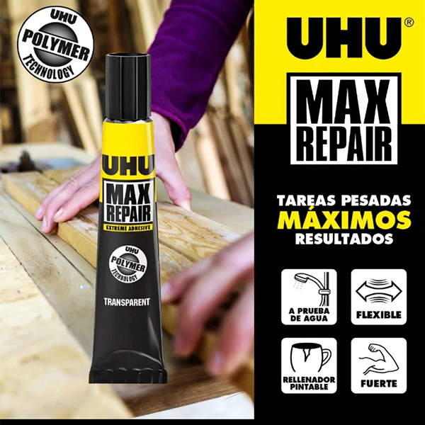 Pegamento Extra Fuerte UHU Max Repair 8 g - Imagen 5