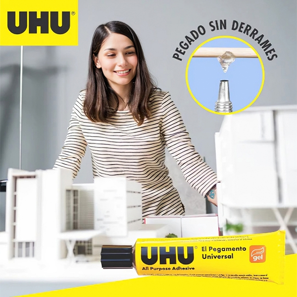 Pegamento UHU Universal en Gel x 31 ml. - Imagen 2