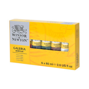 Set de 6 Acrílicos Galeria Winsor & Newton 60 ml