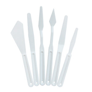 Set de Espátulas de PVC Yu Si x6
