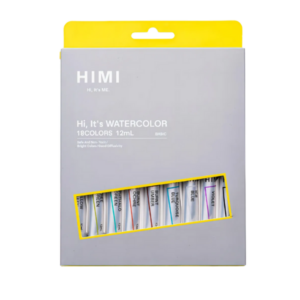 Set de 18 Acuarelas Himi Miya