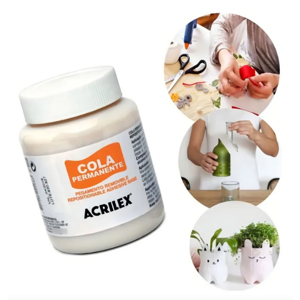 Cola Permanente Acrilex 37 ml. - Imagen 3
