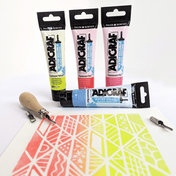 Tinta al Agua p/ Grabado 59 ml Adigraf (Made in England) - Imagen 2